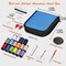 Sewing Kit Gifts for Grandma, Mom, Friend, Traveler, Adults, Beginner, Emergency,Sewing Supplies Accessories with Scissors,Sewing Needles Thimble, Thread,Tape Measure etc (Dark Turquoise, S)